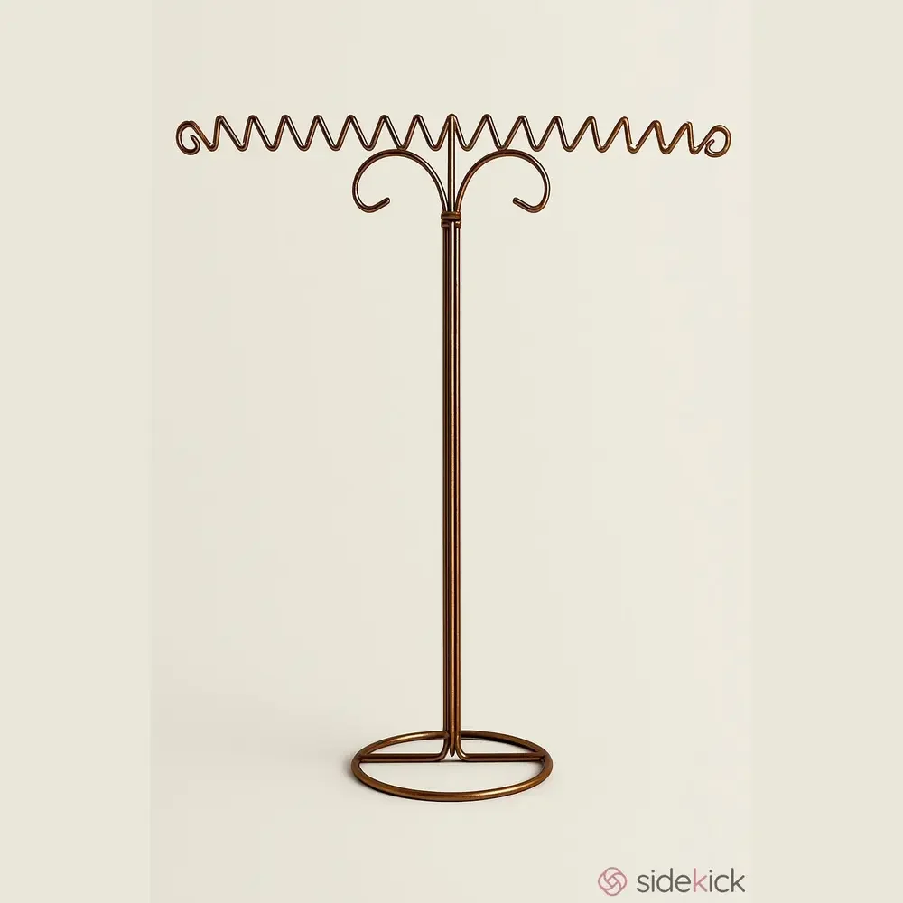 Bronze Metal Jewelry Holder
